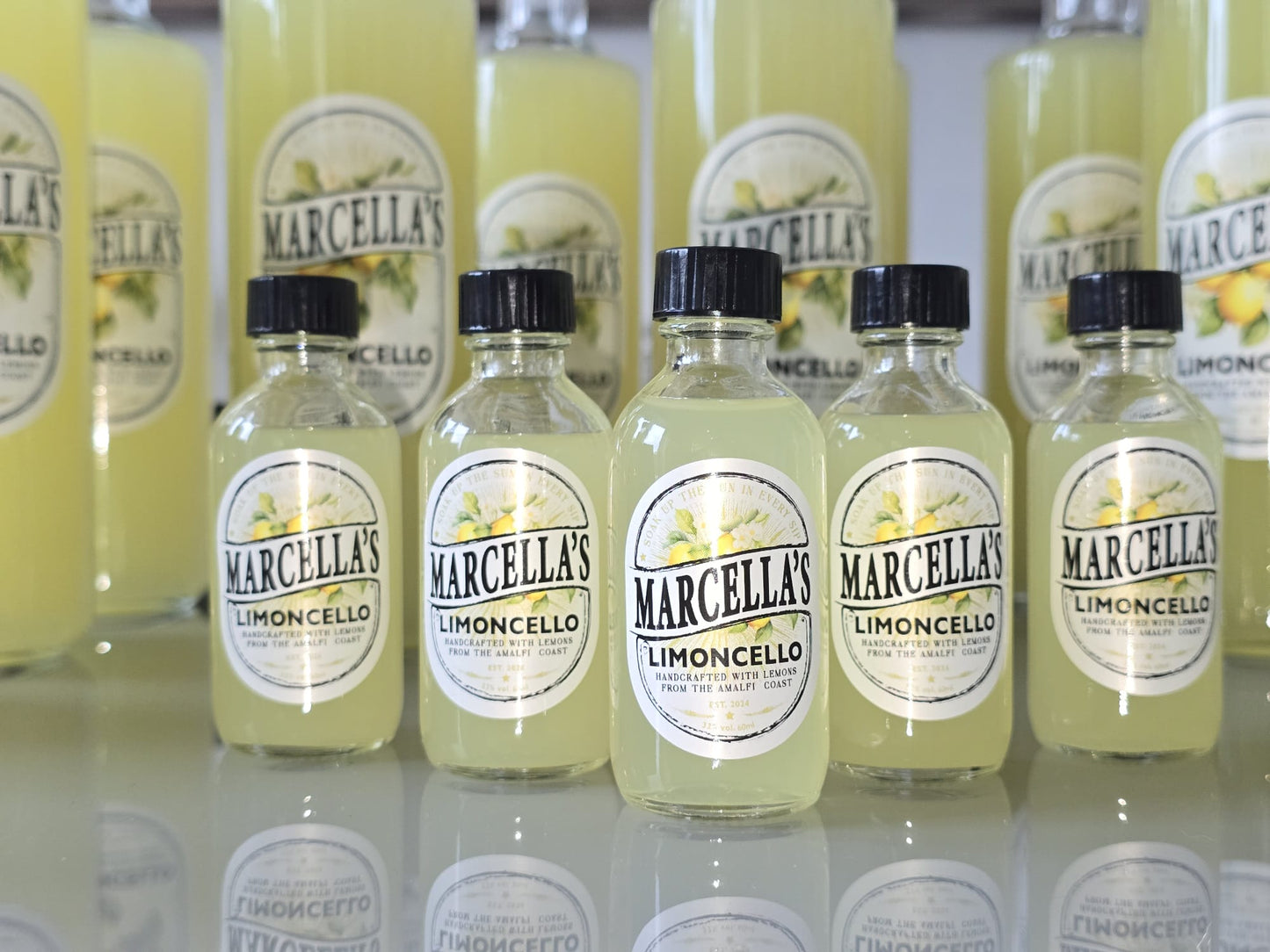 Mini Limoncello Bottle